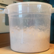 Cambro tub, with sourdough starter